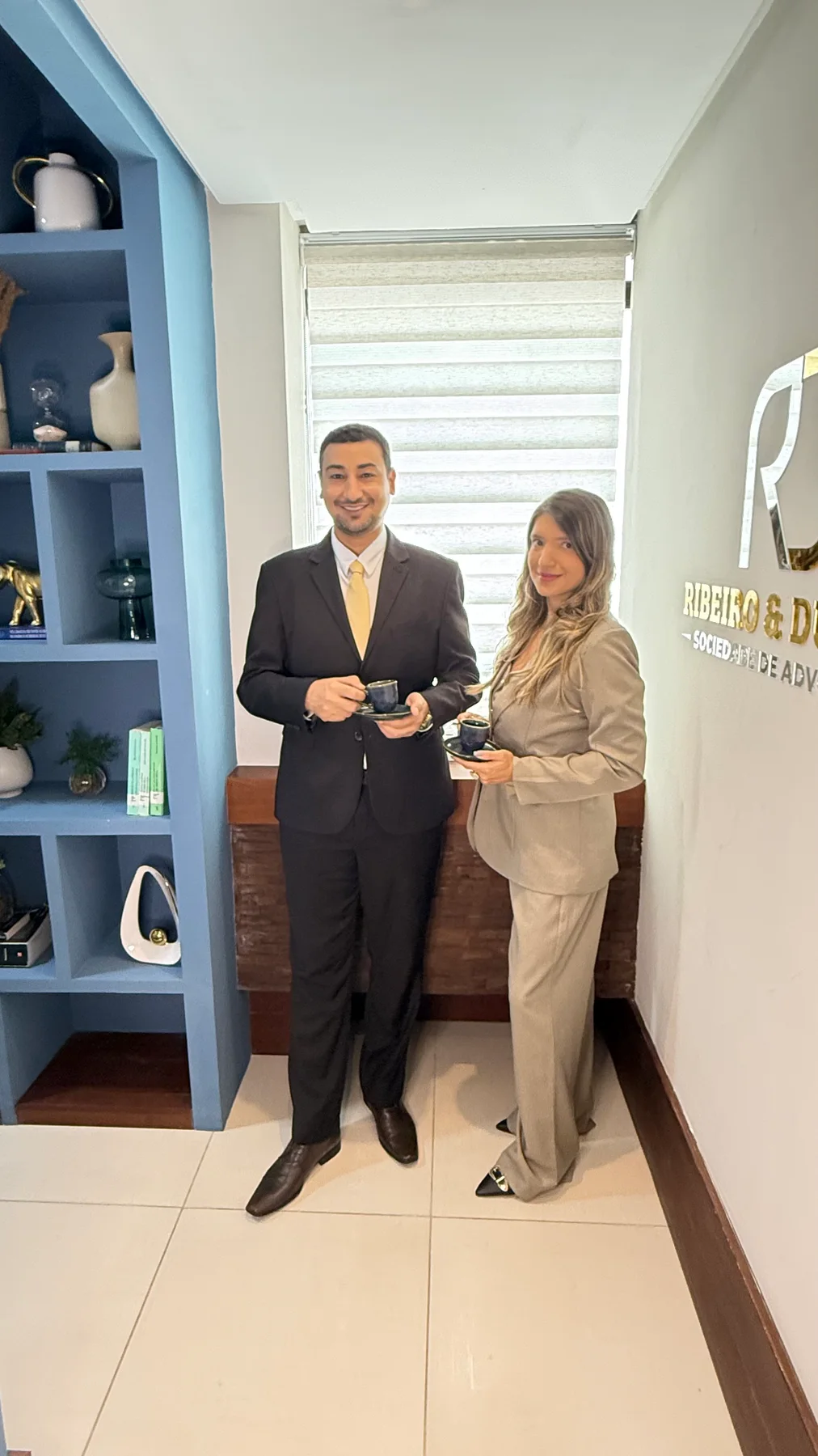 Equipe da Tavares Durans Advocacia no escritório